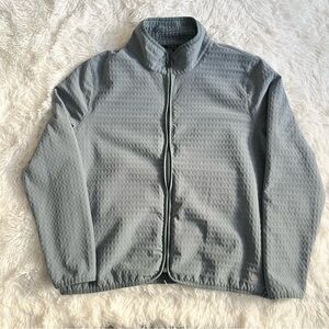 Women's Free Fly Full Zip Gridback Fleece Lightweight Jacket Stormy Sea Blue XL